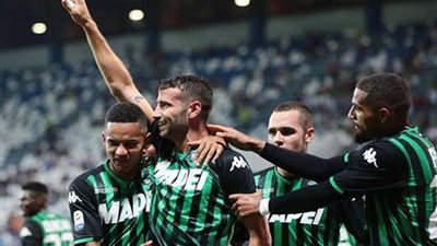 ساسولو يتعادل مع لاتسيو بهدف لكل منهما في الدوري الايطالي