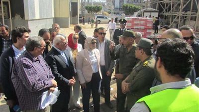 وزيرة الصحة تشيد بمعدلات تنفيذ المنشآت الطبية ببورسعيد.. صور