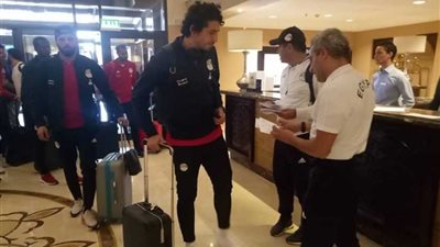 وصول الفراعنة لمعسكر برج العرب استعدادًا لمواجهة تونس.. صور