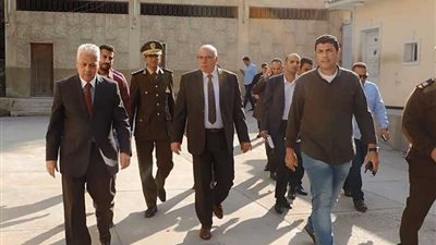 مساعد الوزير لغرب الدلتا ومدير أمن البحيرة يتفقدا خدمات الكنائس بكفر الدوار