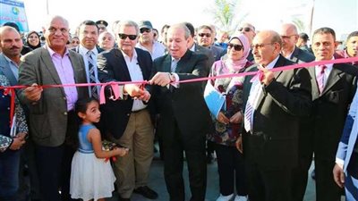 محافظ كفرالشيخ يفتتح مركز خدمة العملاء الجديد بالحامول