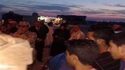 بالصور ..تشييع جثمان شهيد القوات المسلحة ببرج العرب غرب الإسكندرية