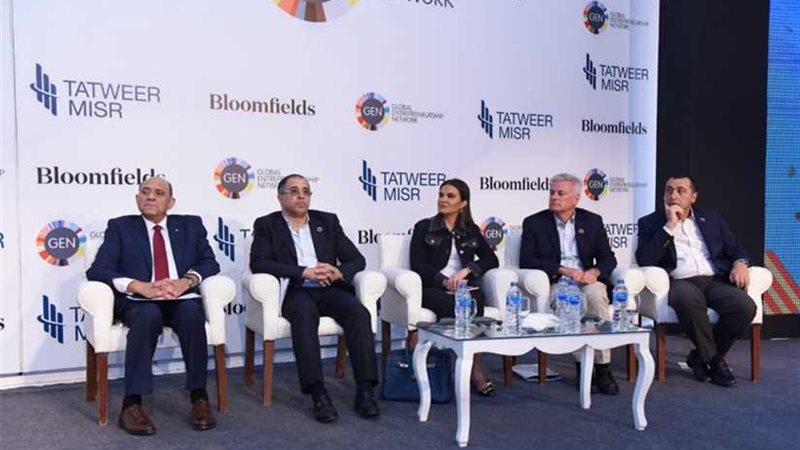 وزيرة الاستثمار تضع