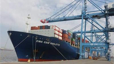 ميناء دمياط يستقبل ست سفن للحاويات والبضائع العامة