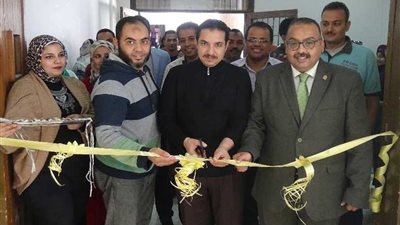 66 عملًا فنيًا فى ورشة الجرافيك الأولي لطلاب جامعة المنيا