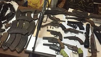 ضبط 512 قطعة سلاح في حملات أمنية على مستوى الجمهورية