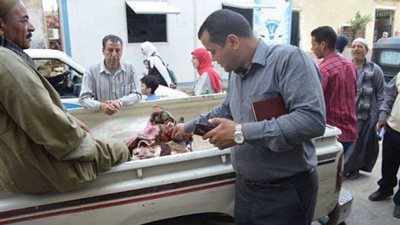 ضبط كميات من اللحوم الفاسدة بمحل جزارة بأبو قرقاص