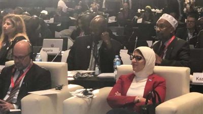 وزيرة الصحة تشارك في اجتماع 