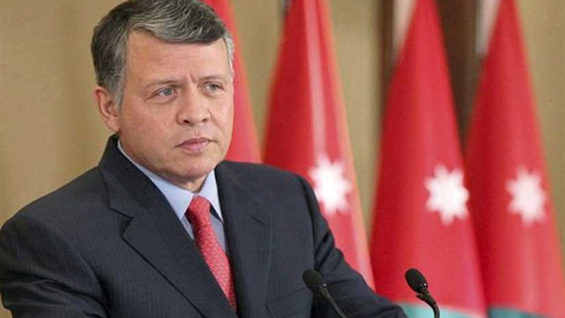 عاهل الأردن يطالب