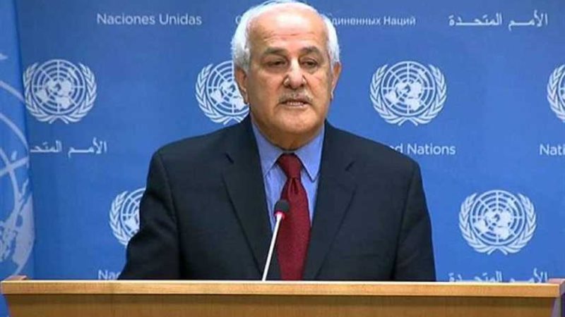 سفير فلسطين بالأمم