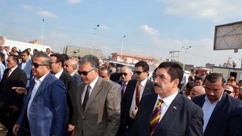 وضع حجر الأساس لكوبري