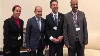 نصار يبحث مع شركة يابانية إنشاء أكبر مجمع لمستحضرات التجميل والصناعات الدوائية