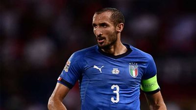 كيللينى يخوض مباراته الدولية رقم مئة أمام منتخب البرتغال