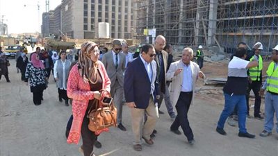 رئيس المركزي للتنظيم والإدارة يتفقد مبنى الجهاز بالعاصمة الإدارية الجديدة