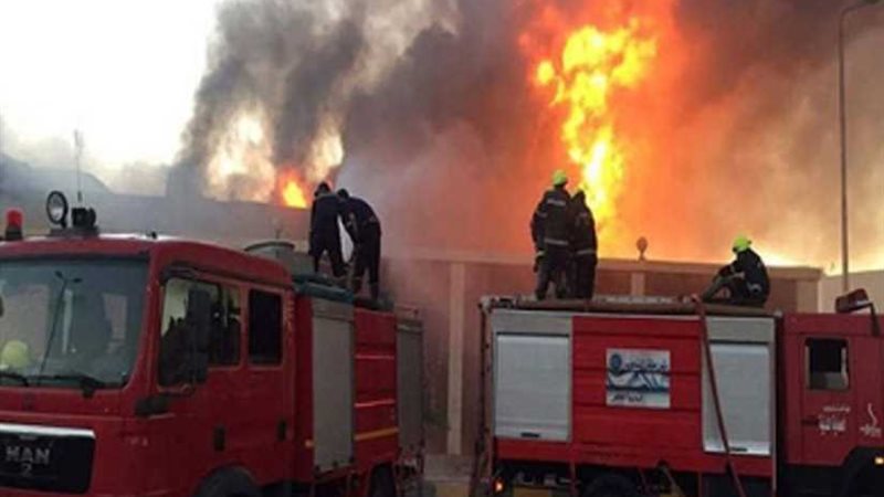 السيطرة على حريق