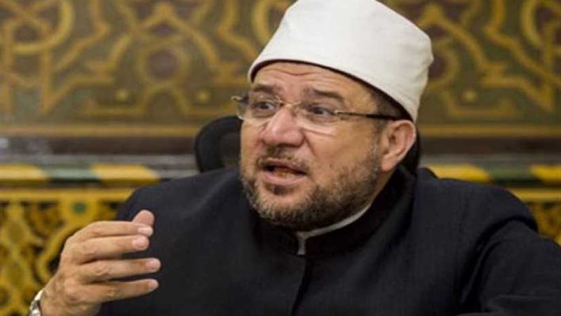 وزير الأوقاف يصل