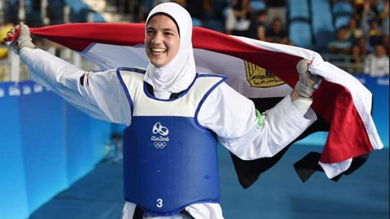 هداية ملاك تفوز بذهبية