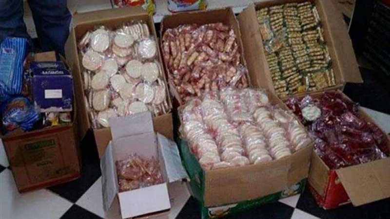 ضبط 200 طن حلوى فاسدة