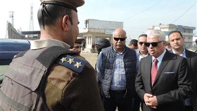 مدير أمن البحيرة يتفقد الأقوال الأمنية بالطريق الزراعي 