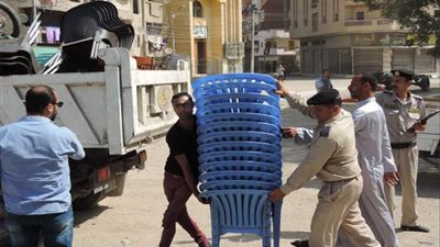 رفع وإزالة 2130 إشغال طريق فى حملة مكبرة بالبحيرة