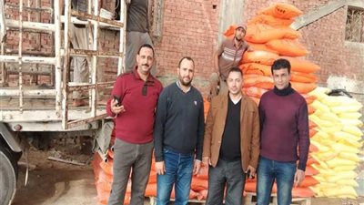 ضبط 18 طن أسمدة زراعية مدعمة قبل بيعها بالسوق السوداء بالبحيرة