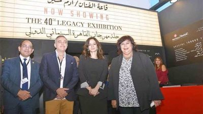 وزيرة الثقافة: مؤشرات نجاح الدورة الـ 40 تعكس قدرة الشباب على تحمل المسؤولية (صور)