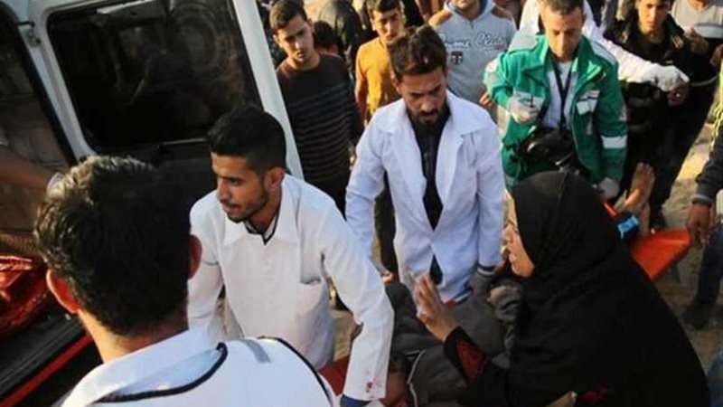 إصابة 25 فلسطينيا