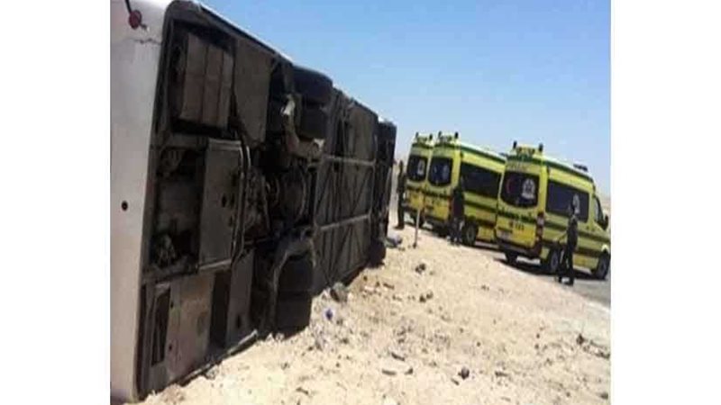 إصابة 7 تلاميذ وسائق
