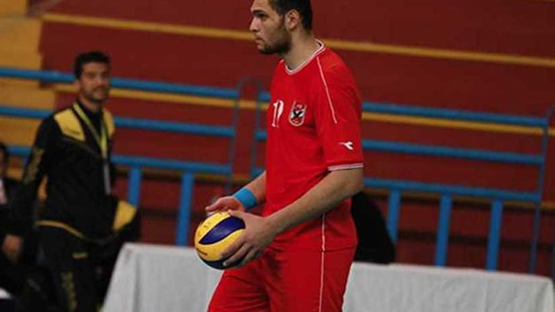 لاعب طائرة الأهلي