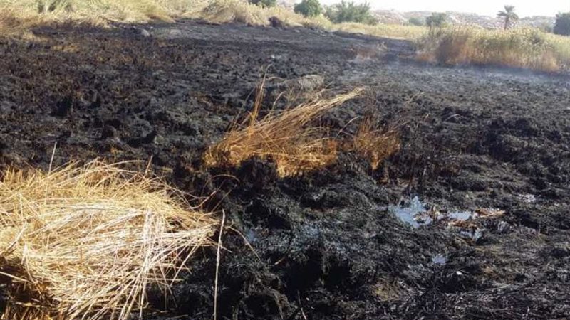 إخماد حريق محدود