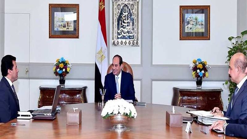 الرئيس السيسي يتابع