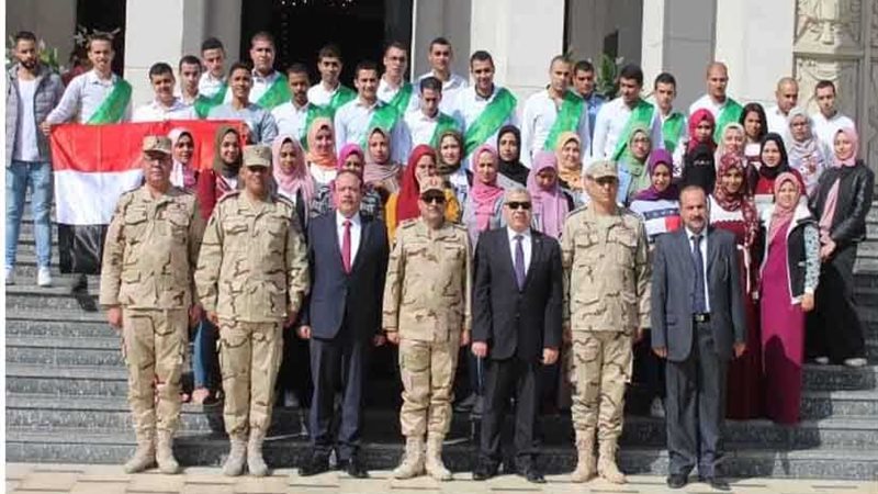 وفد جامعة طنطا برئاسة