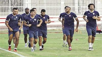 مران الزمالك.. استشفاء الأساسيين بمباراة الداخلية