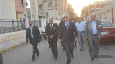 محافظ المنيا يتابع إزالة الإشغالات بالمحافظة