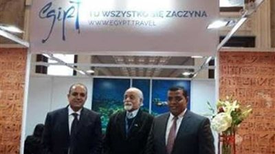 سفير مصر لدى بولندا يفتتح الجناح المصري المشارك في فعاليات المعرض السياحي الدولي TT Warsaw