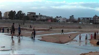 سيول متوسطة في وسط سيناء