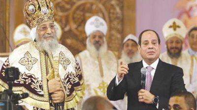 قداسة البابا يشكر الرئيس السيسي ويعلن: قداس عيد الميلاد المجيد في كاتدرائية العاصمة الجديدة