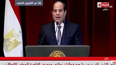 السيسي: نهتم بنشر الوعي بأهمية التحول الرقمي (فيديو)
