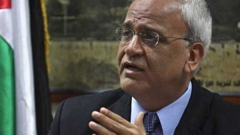 عريقات يطالب الاحتلال