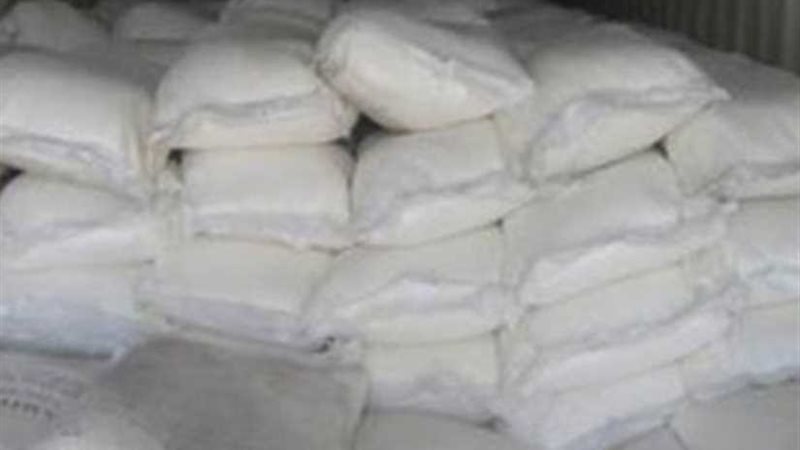 ضبط 8 أطنان ملح طعام