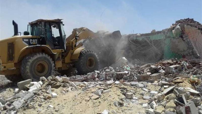 إزالة 18 حالة تعد