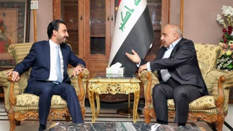 عبدالمهدي والحلبوسي