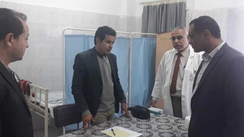 وكيل الصحة يتفقد