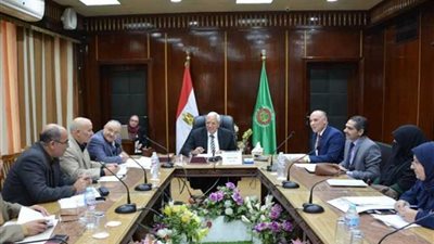 محافظ الدقهلية يلتقي مساعد وزير التموين لمناقشة مشكلات المنطقة اللوجستية بطلخا