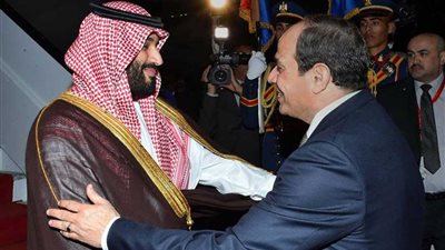 الرئيس السيسي يستقبل الأمير محمد بن سلمان ولي العهد السعودي