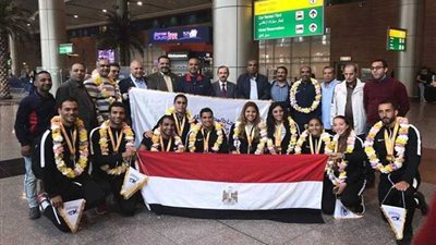 علاء فهمي نائبًا عن وزير الشباب والرياضة في استقبال بعثة المنتخب المصري للإنقاذ