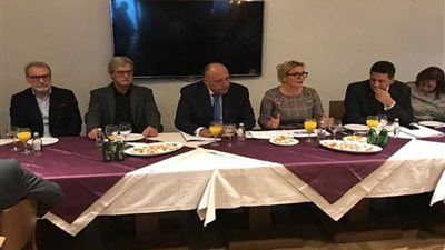 وزير الخارجية يبدأ اليوم الثاني من زيارته لبلجراد