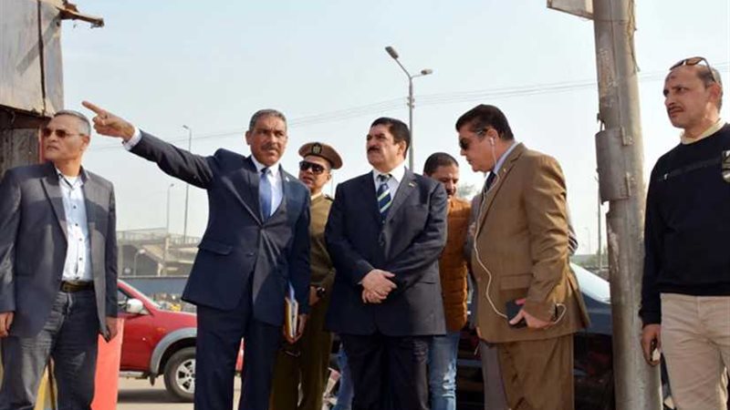 محافظ القليوبية يتفقد