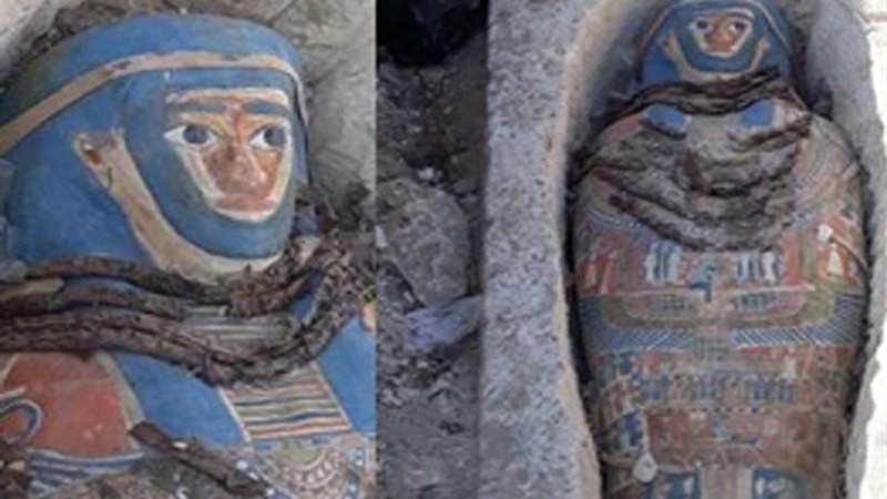 كشف أثري جديد بدهشور