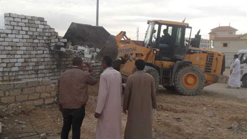 حملة إزالة ببرج العرب